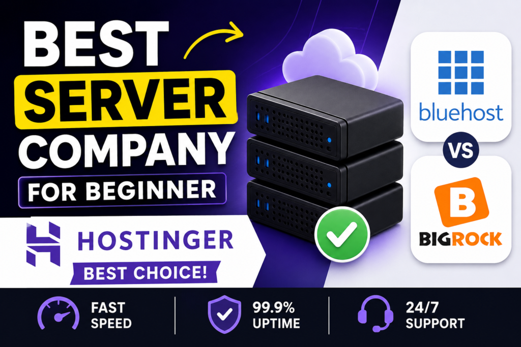 Best Server Company for Beginner in 2026