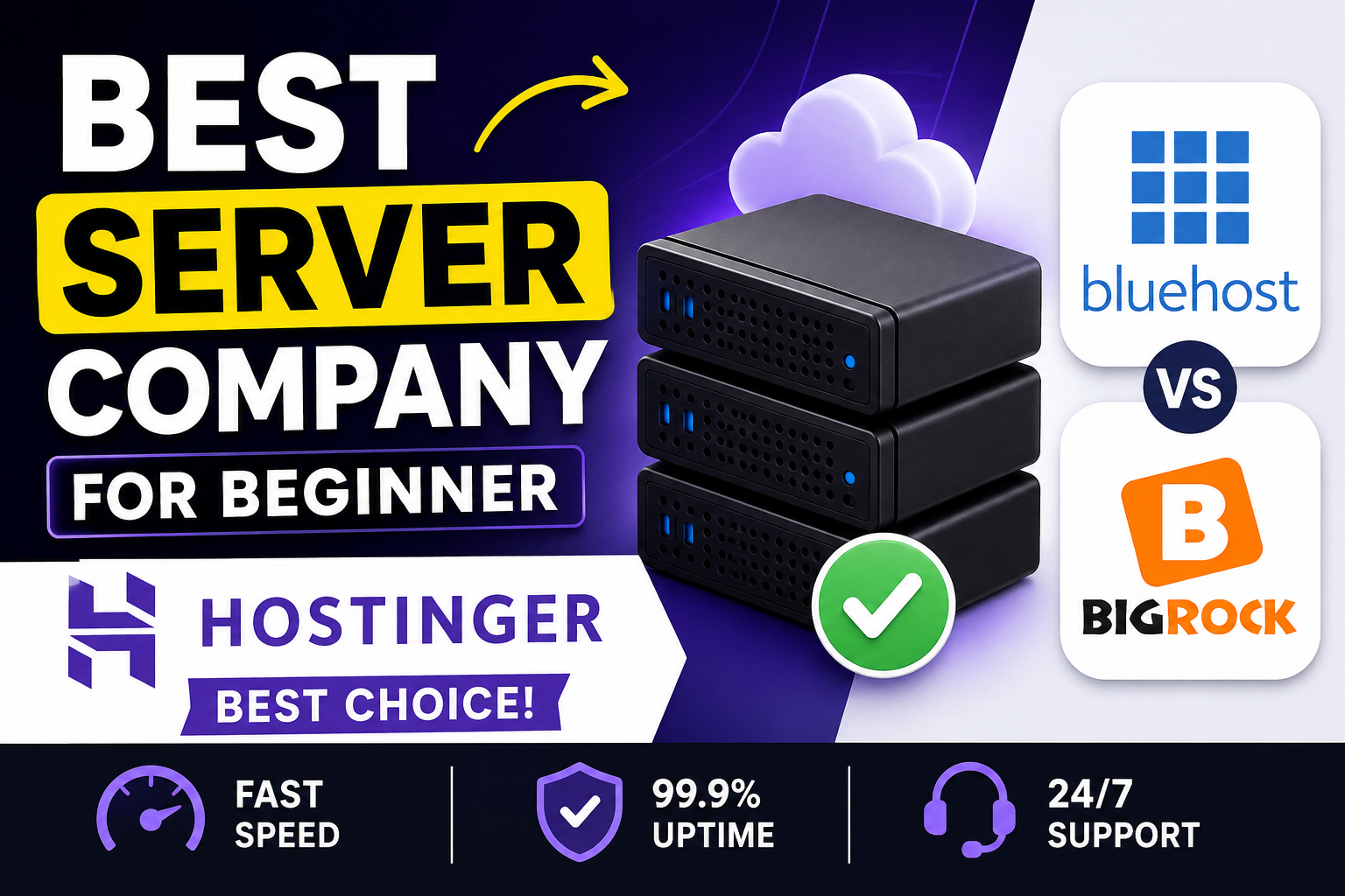 Best Server Company for Beginner in 2026